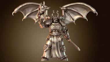 3D модель Летающий анархист-волшебник ggv chaotic c (STL)