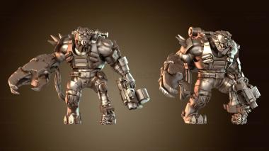 3D модель БОЙЦЫ СПЕЦНАЗА БЛАГОРОДНЫ NOB (STL)