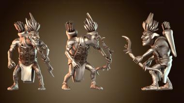 3D модель Лесной гоблин (STL)