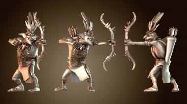 3D модель Лесной гоблин ловкий (STL)