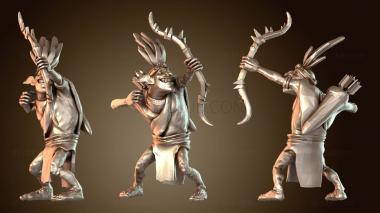 3D модель Лесной гоблинов хитрый c (STL)