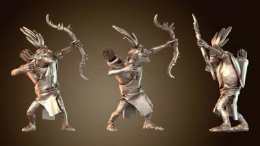 3D модель Лесной гоблин ухмыляется (STL)