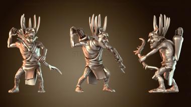 3D модель Лесной гоблин-шут j (STL)