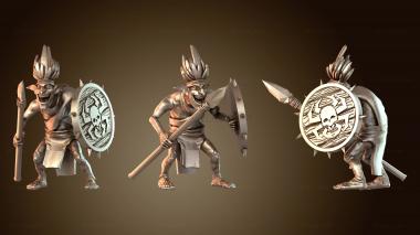 3D модель Копье лесного гоблина (STL)