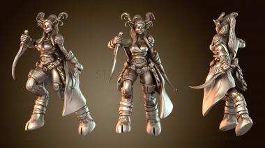 3D модель Лесная тень D (STL)