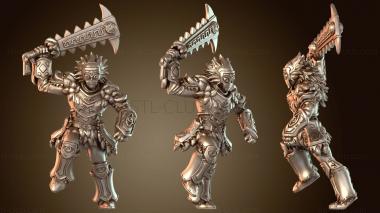 3D модель Лесной воин (STL)