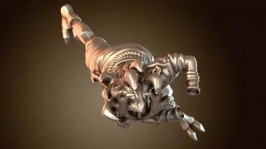 3D модель Лесной Воин сильный (STL)