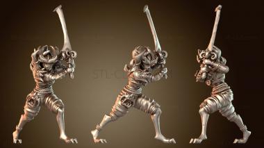 3D модель Лесной воин смелый (STL)