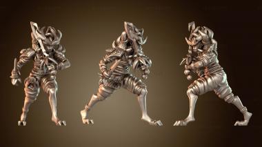 3D модель Лесной воин А (STL)