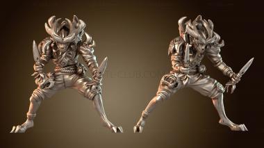 3D модель Лесной Воин ревностный z (STL)