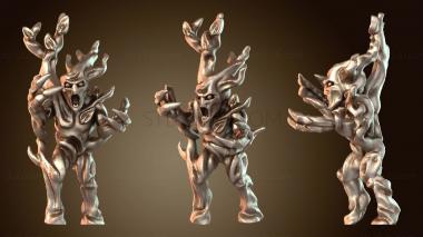 3D модель Лесные духи свирепые (STL)
