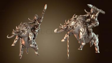 3D модель Formorian Mounted grim g (STL)