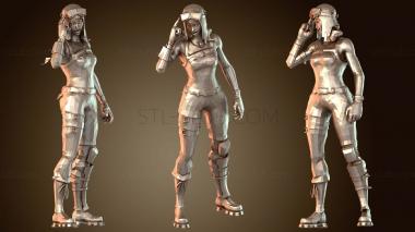 3D модель Фортнайт ренегат рейдер (STL)