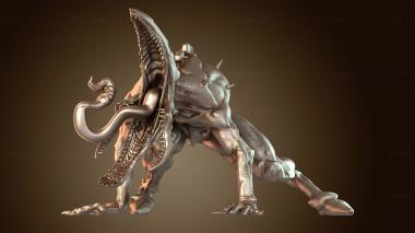 3D модель Жуткий монстр Фаул Уайт (STL)
