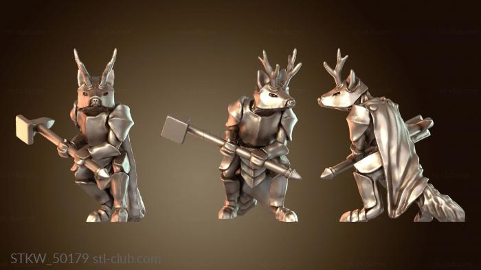 Рыцарь-лис, доблестный человек-лис