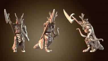 3D модель Рыцарь Фоксмен на Колеснице Фоксмен Свирепый Валиант Прайм (STL)