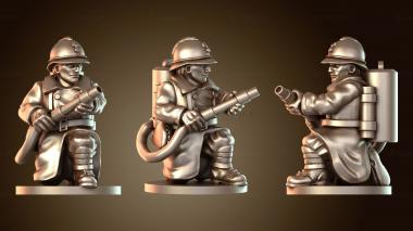 3D модель Французский армейский огнемет Агрессивный (STL)