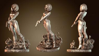 3D модель Фрэнсис Кез Эбби Чейз Мощный (STL)