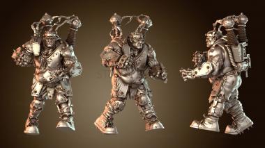 3D модель Фрэнк Штейн МОЛНИЯ (STL)