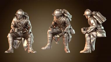 3D модель Сбалансированный обед французской армии (STL)