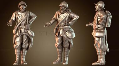 3D модель Церемониальная музыка французской армии (STL)