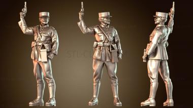 3D модель Французский офицер Хитрость (STL)