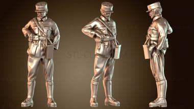 3D модель Французский офицер Галант (STL)