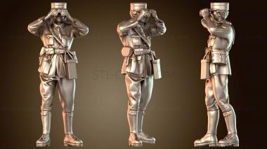 3D модель Французский офицер-герой (STL)