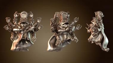 3D модель Лягушка-колдун, сила, основная сила (STL)