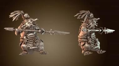 3D модель Ледяной ожог, ужасы, тропа, лед, пингви, разведчик, ловкий (STL)
