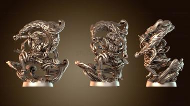 3D модель Фуджин (STL)