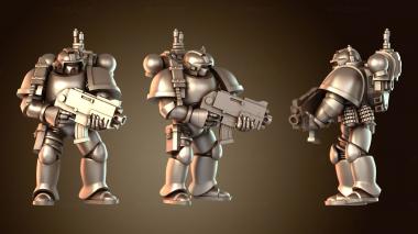 3D модель Будущие солдаты-юниоры (STL)