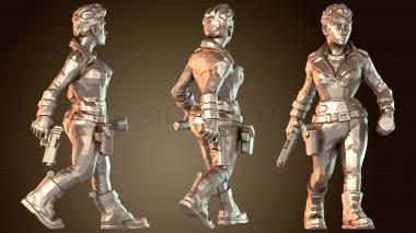 3D модель Габериэлла Кортес (STL)