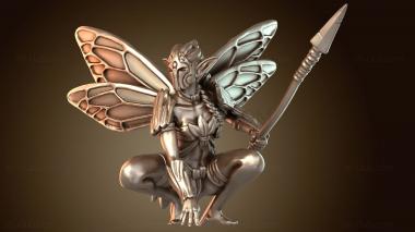 3D модель Уникальные крылья феи Галаад (STL)
