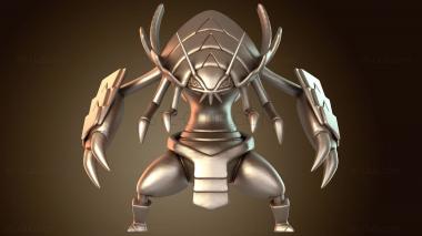 3D модель Галарский Мяут и Голисопод (STL)