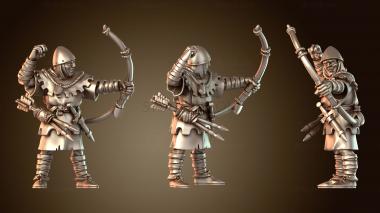 3D модель ГАЛЛИЙСКИЙ ЛУЧНИК Просто (STL)