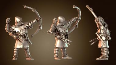 3D модель ГАЛЛИЙСКИЙ ЛУЧНИК Могучий (STL)