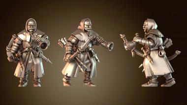 3D модель ГАЛЛИЙСКИЙ ЛУЧНИК-МУЗЫКАНТ (STL)