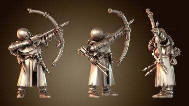 3D модель ГАЛЛИЙСКИЙ ЛУЧНИК Дикий (STL)