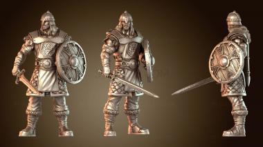 3D модель Игра Калеб Наемник Разведчик (STL)