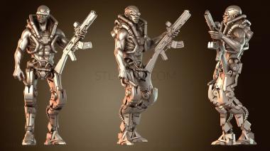 3D модель Хладнокровный гангстер (STL)