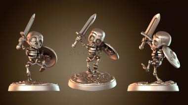 3D модель Гэри Скелет Гарри (STL)