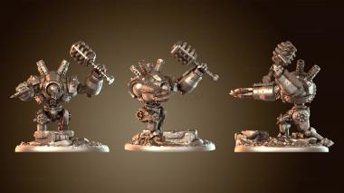 3D модель Gear Town Battle Armor Chainsaw (STL)