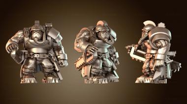 3D модель Капитан стражника Альфа из Gearguts Broozer (STL)