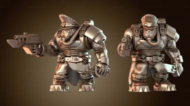 3D модель Командир стражи Gearguts Broozer (STL)