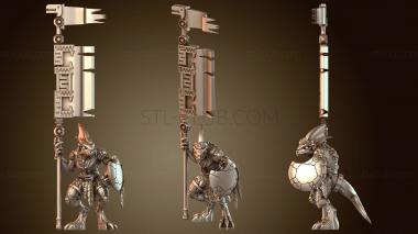 3D модель Баннер Геккон (STL)