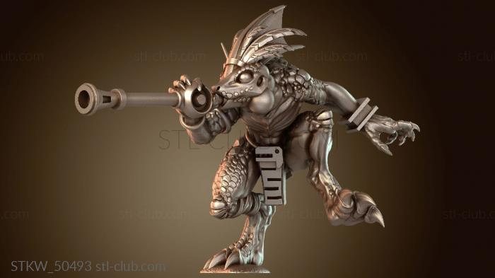 Military Gecko Blowpipe Mighty