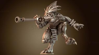 3D модель Gecko Blowpipe Mighty (STL)