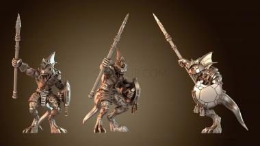 3D модель Гекко Сержант (STL)