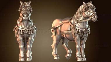 3D модель ГЕНЕРАЛ КОННЫЙ КОМАНДУЮЩИЙ (STL)